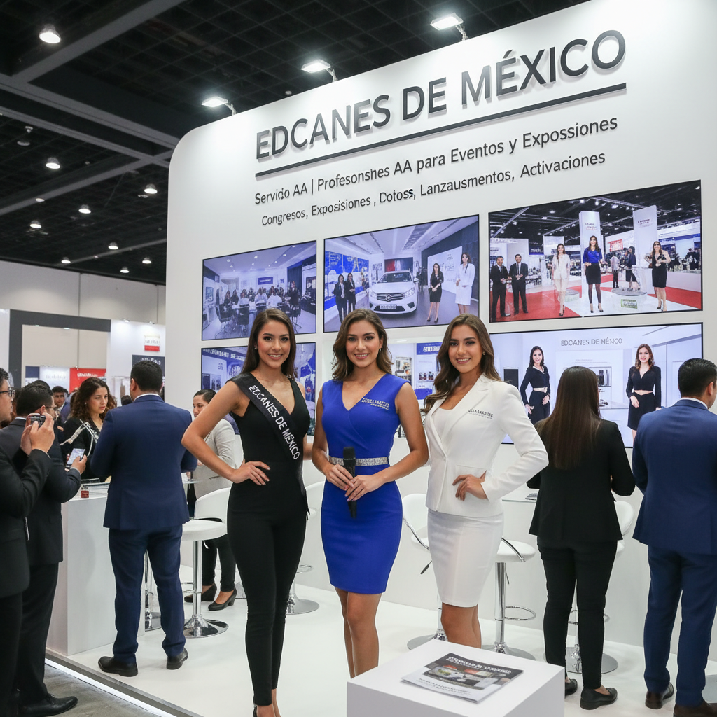 Servicio de Edecanes AA para Eventos y Exposiciones