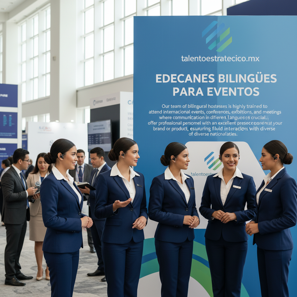 Edecanes Bilingües para Eventos