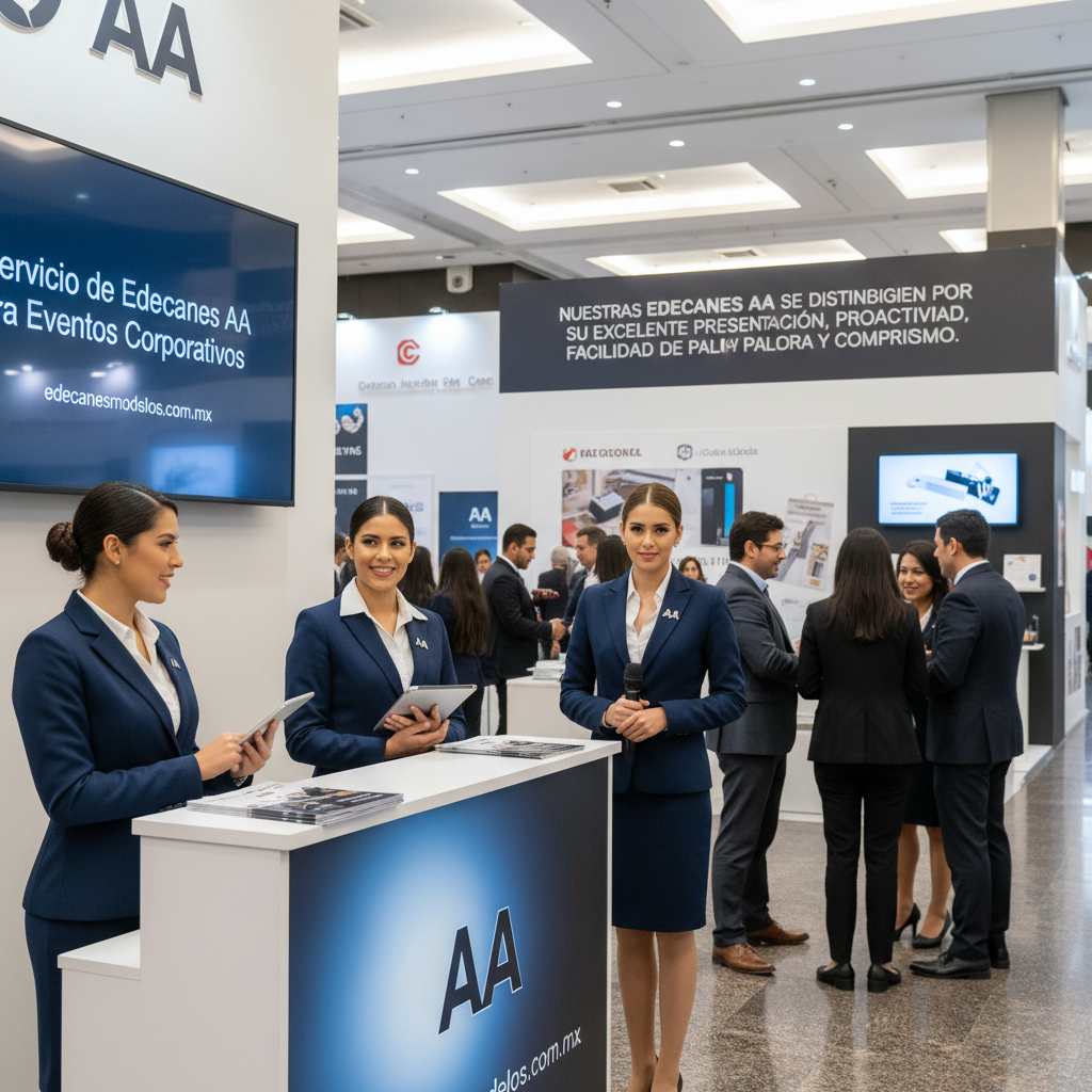 Servicio de Edecanes AA para Eventos Corporativos