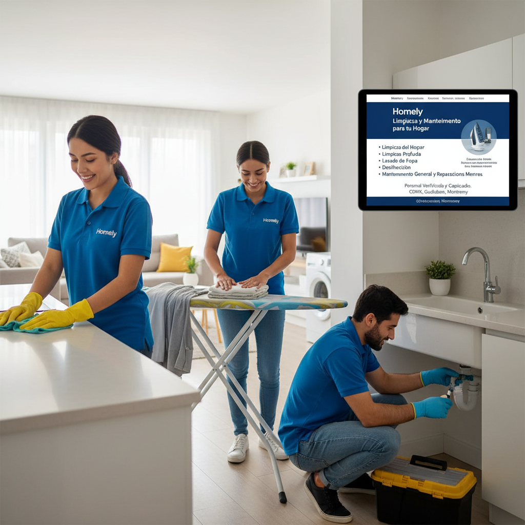 Homely - Limpieza y Mantenimiento para tu Hogar