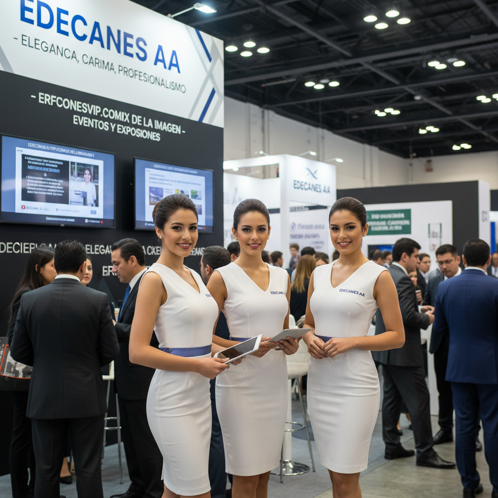 Edecanes AA para Eventos y Exposiciones