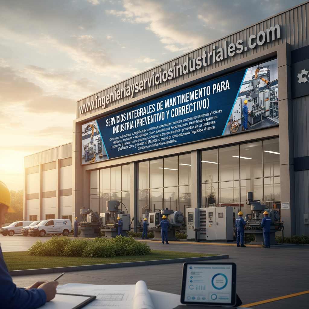 Servicios Integrales de Mantenimiento para Industria (Preventivo y Correctivo)