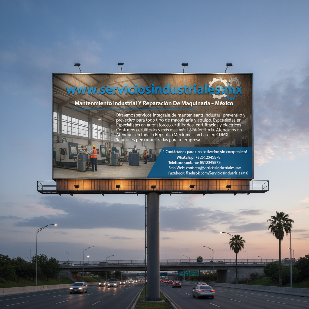 Mantenimiento Industrial Y Reparación De Maquinaria - México
