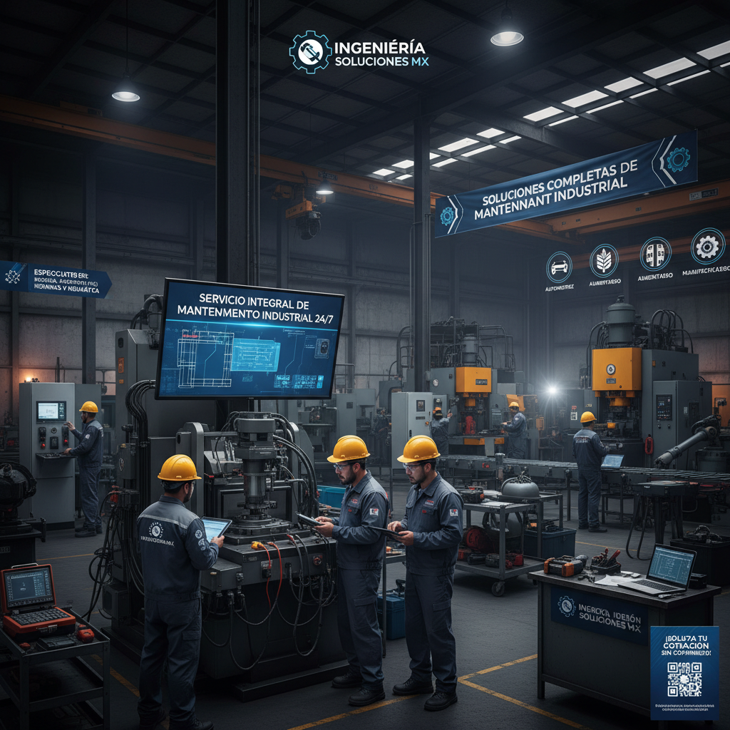 Servicio Integral de Mantenimiento Preventivo y Correctivo Industrial 24/7