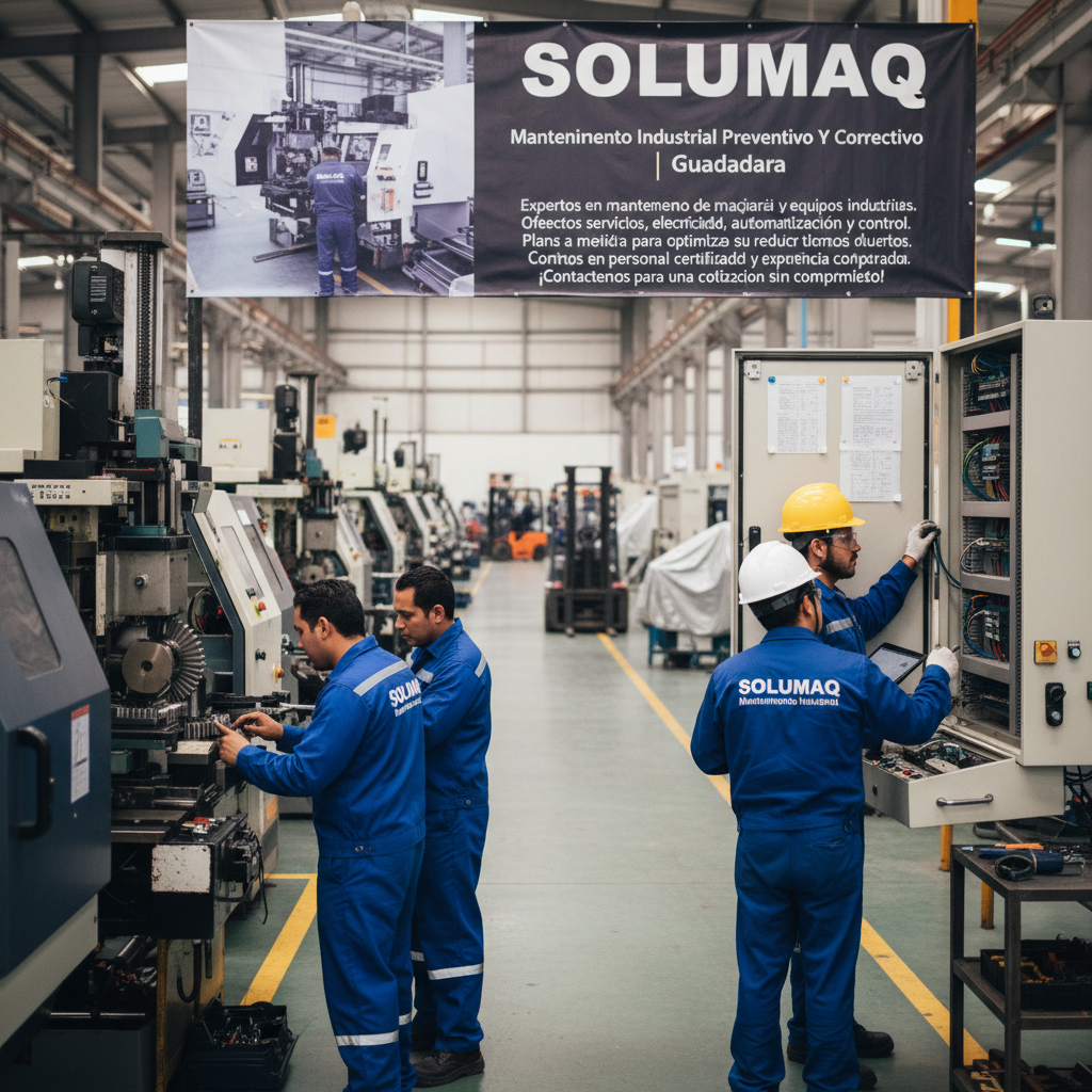 Mantenimiento Industrial Preventivo Y Correctivo | Guadalajara