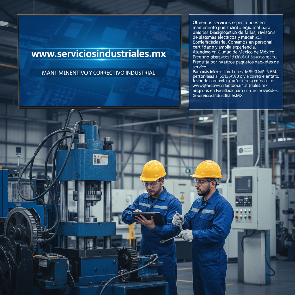 Mantenimiento Preventivo Y Correctivo Industrial