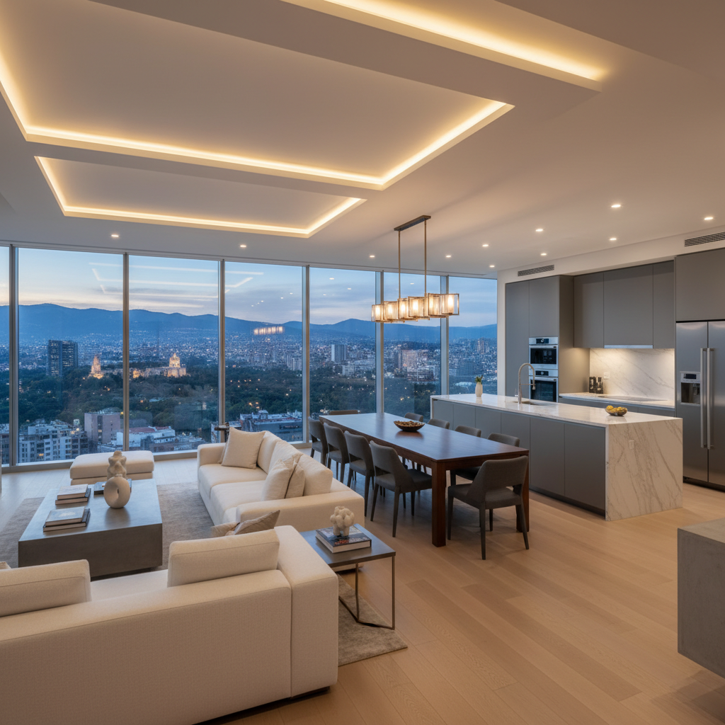 Departamento de Lujo en Venta, Polanco, CDMX - Vistas Panorámicas