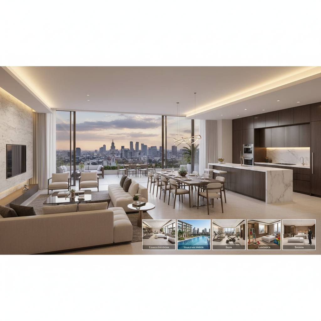 Departamento de Lujo en Reforma, Vistas Espectaculares