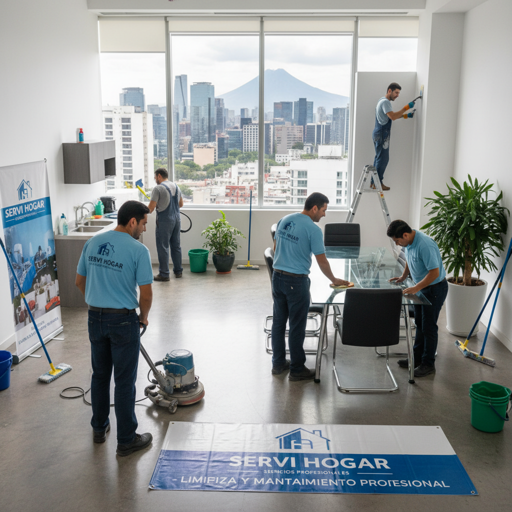 Servicios Profesionales de Limpieza y Mantenimiento para Hogar y Oficina en CDMX