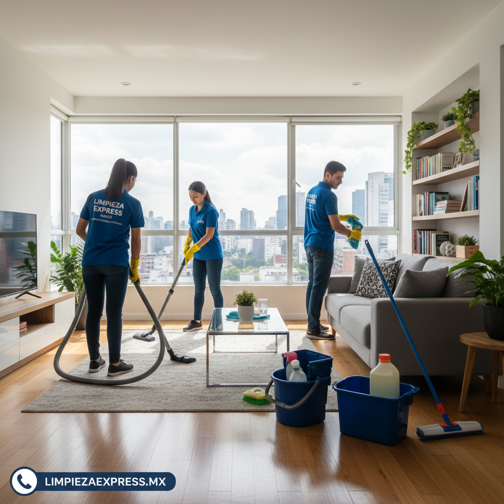 Limpieza de Casas y Departamentos a Domicilio - Limpieza Express México