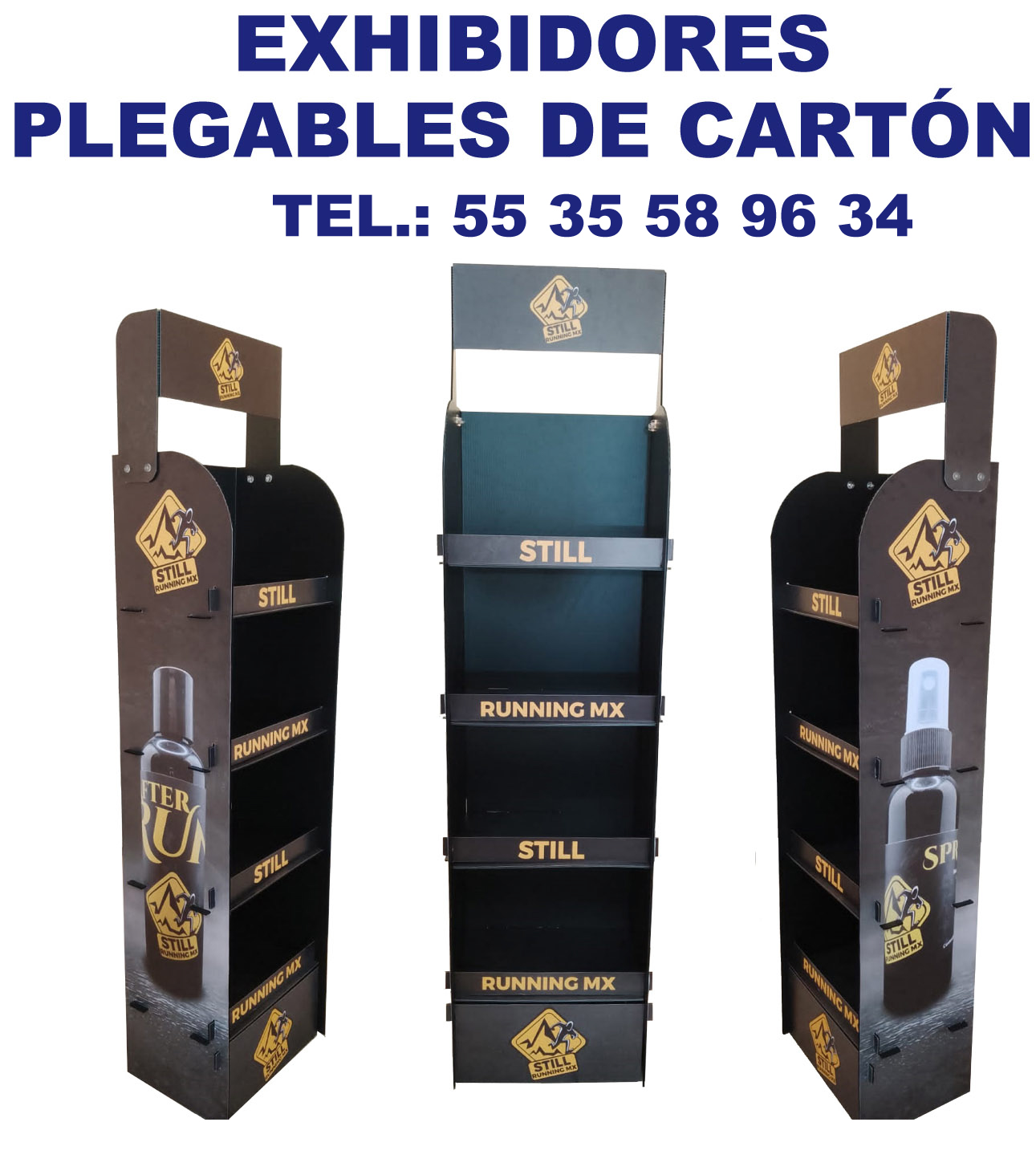 EXHIBIDORES DE CARTON Y COROPLAST FABRICADOS A TU MEDIDA