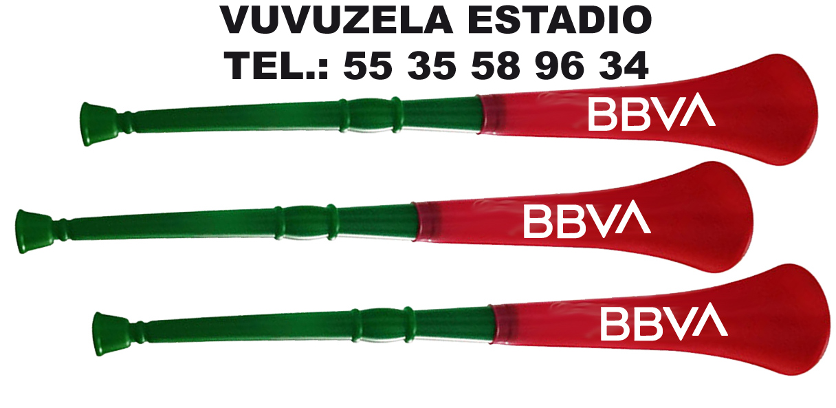 VUVUZELAS, TROMPETAS, CORNETAS Y SILBATOS PARA HACER CAMPAÑAS RUIDOSAS