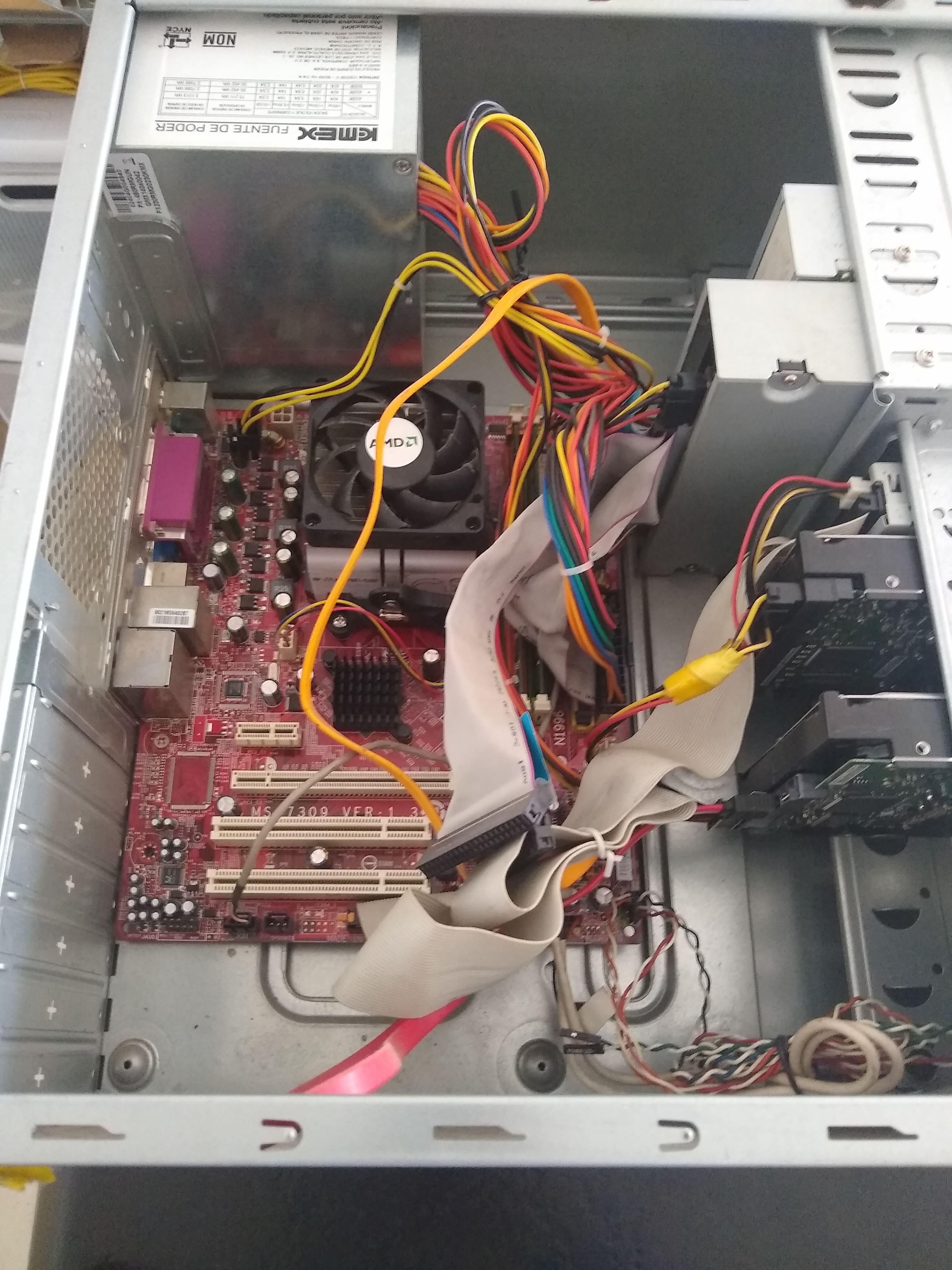 Reparación y mantenimiento. PC MARLK.