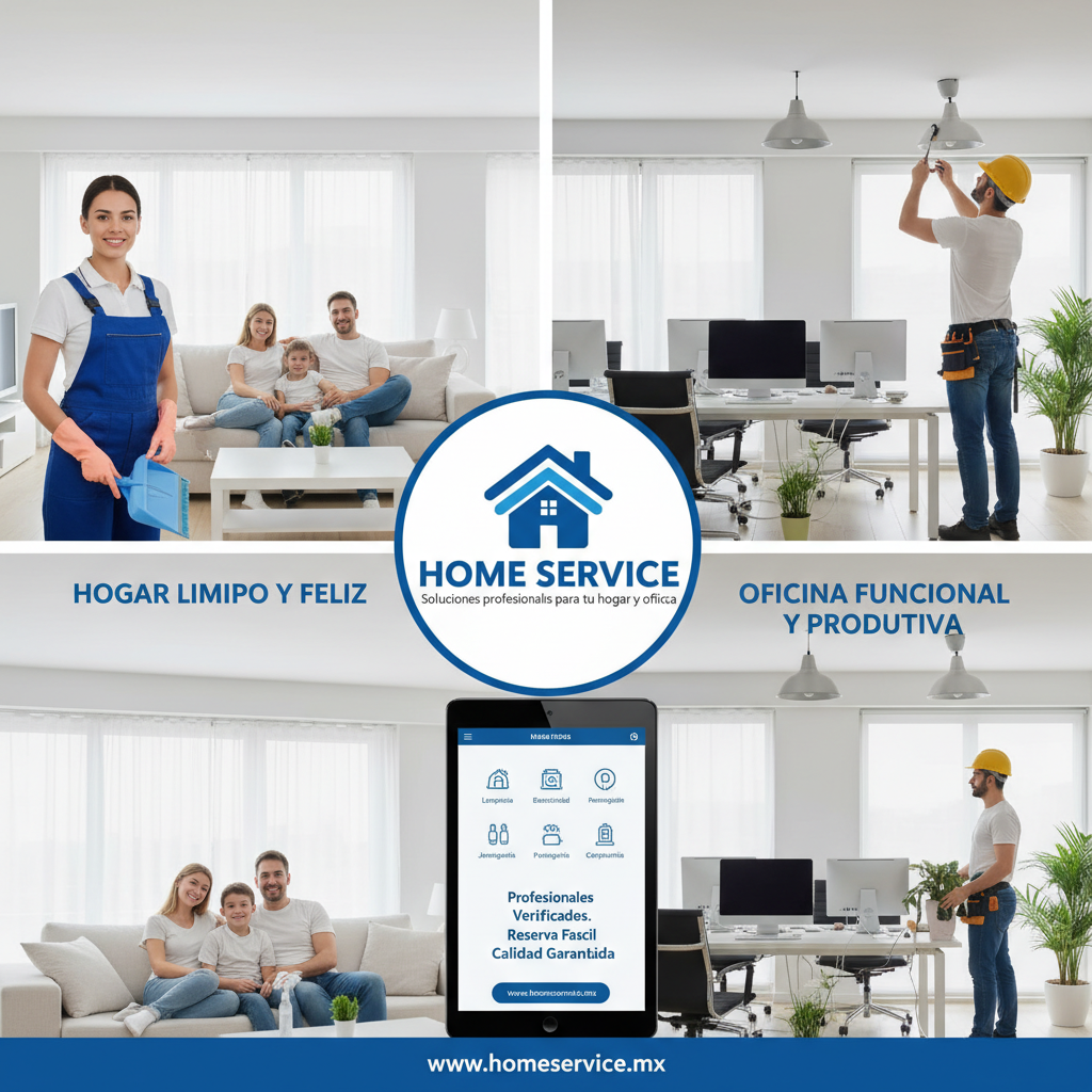 Home Service: Soluciones profesionales para tu hogar y oficina