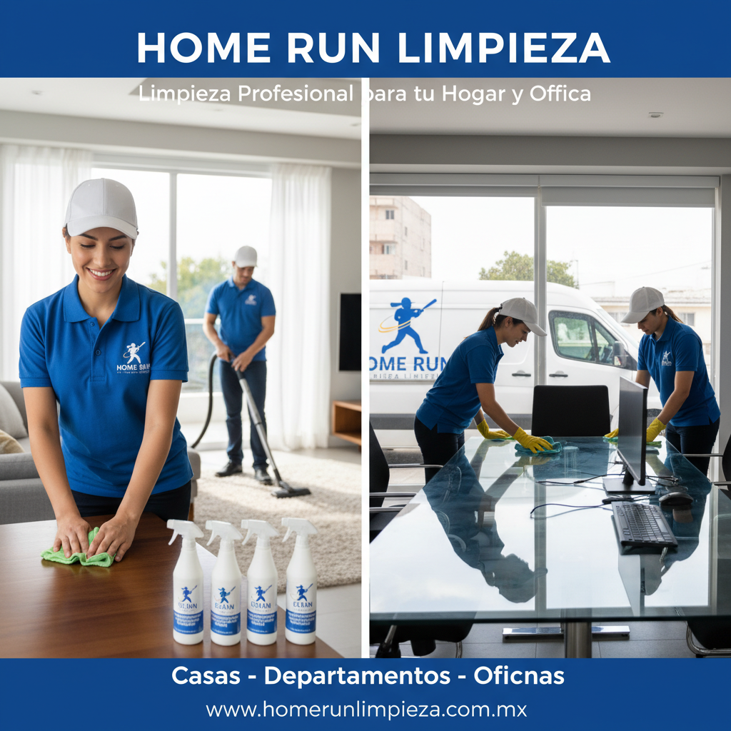 Home Run Limpieza - Limpieza Profesional para tu Hogar y Oficina