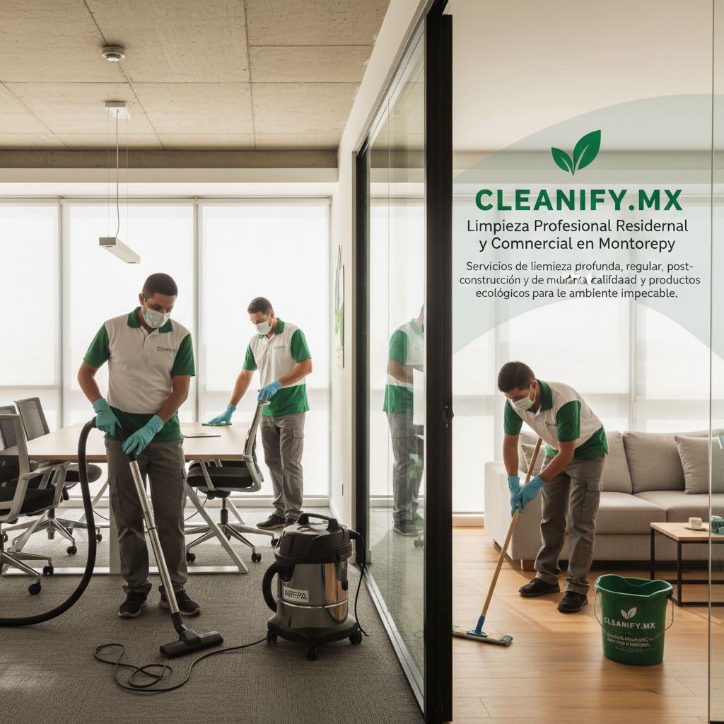 Limpieza Profesional Residencial y Comercial en Monterrey