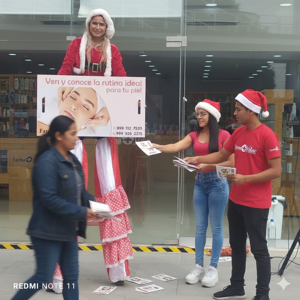 Reparto de volantes Puebla