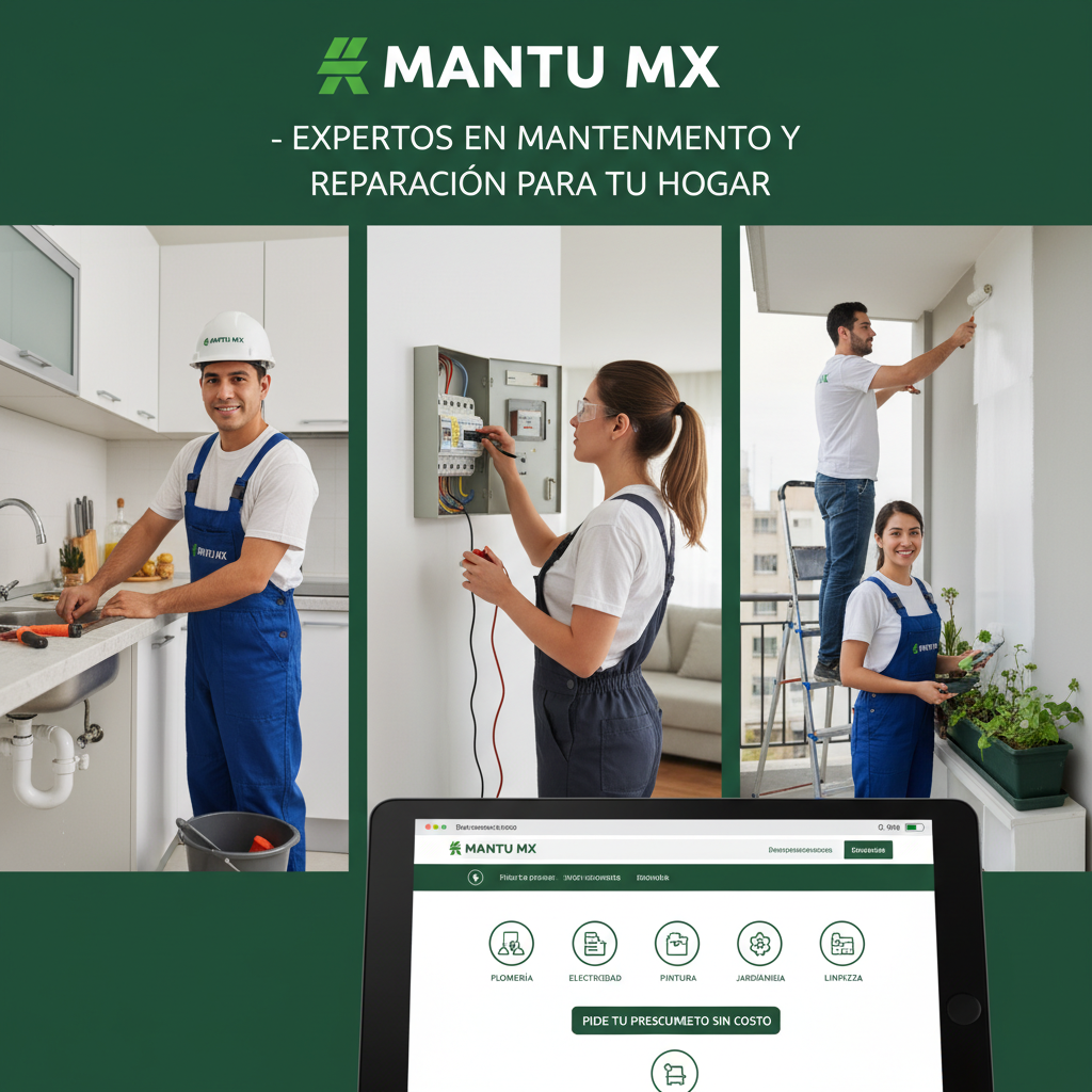 Mantu MX - Expertos en Mantenimiento y Reparación para el Hogar