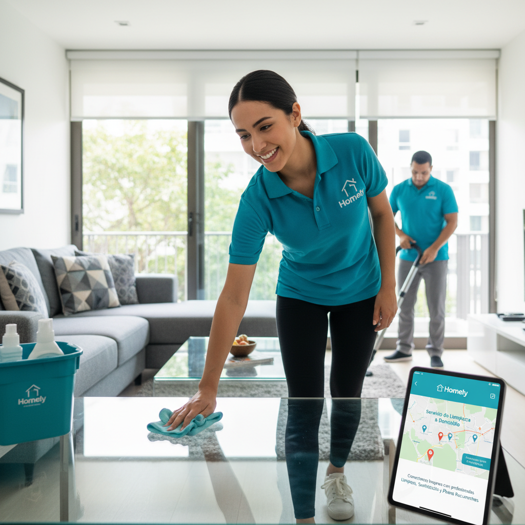 Servicio de Limpieza a Domicilio Homely