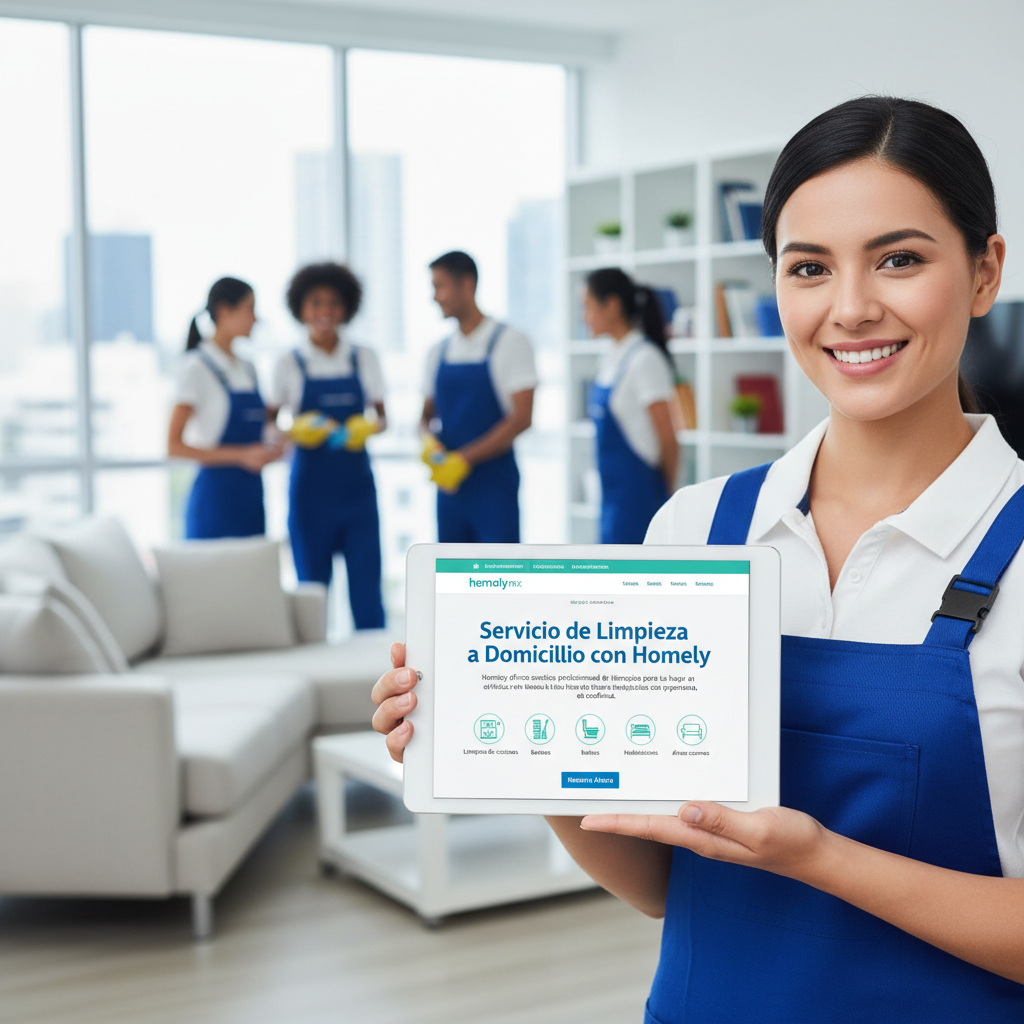 Servicio de Limpieza a Domicilio con Homely