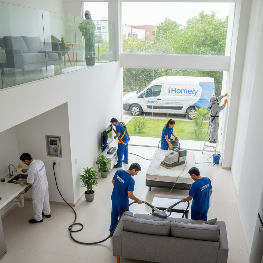 Homely - Servicios Profesionales de Limpieza y Mantenimiento a Domicilio