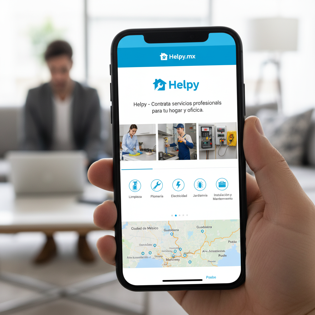 Helpy - Contrata servicios profesionales para tu hogar y oficina