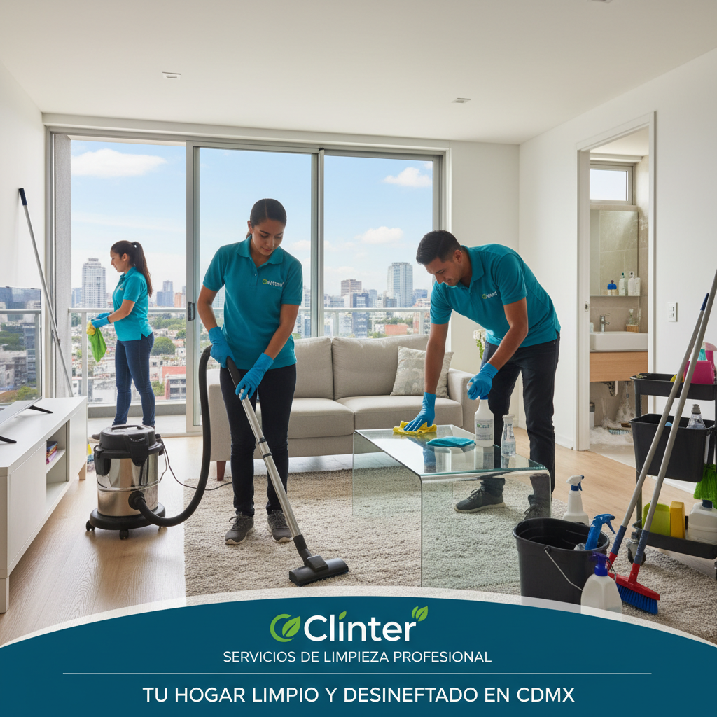 Servicios de Limpieza Profesional a Domicilio en CDMX