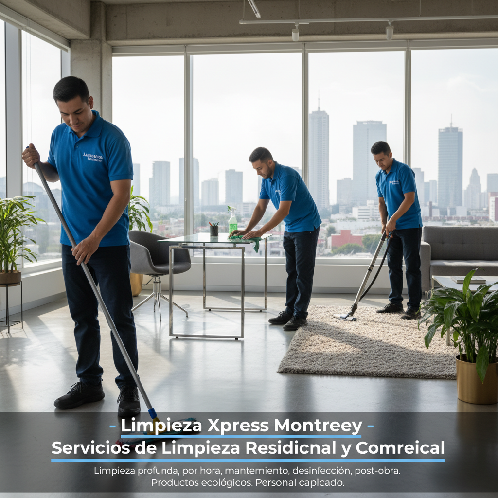 Limpieza Xpress Monterrey - Servicios de Limpieza Residencial y Comercial