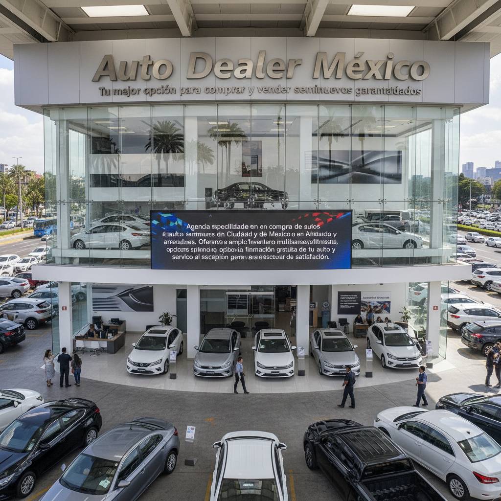 Auto Dealer México: Tu mejor opción para comprar y vender seminuevos garantizados