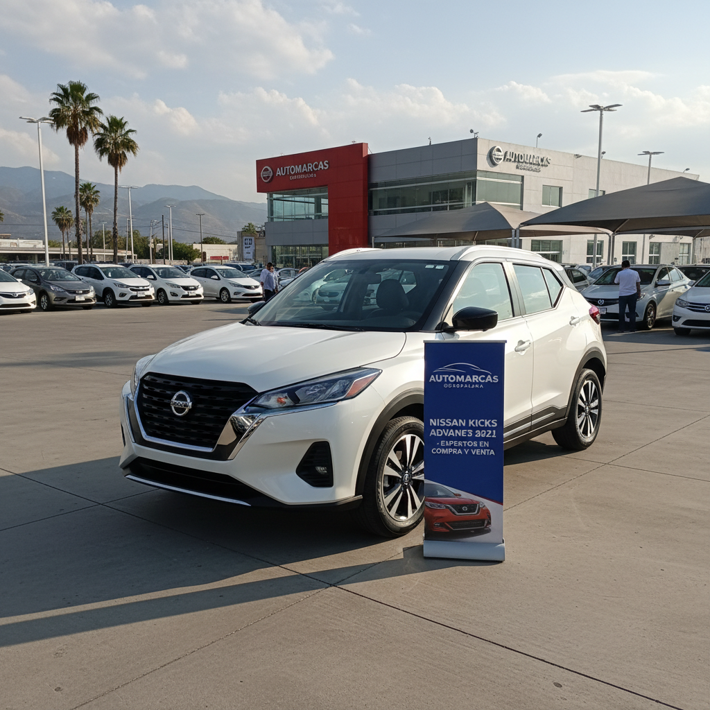 Nissan Kicks Advance 2021 - Automarcas Guadalajara