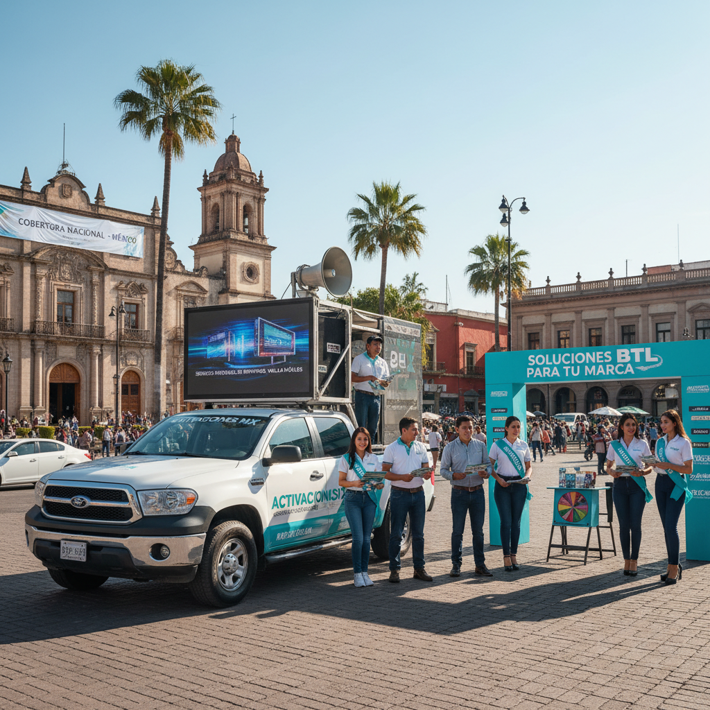 Servicios Integrales de Perifoneo, Vallas Móviles, Volanteo, Edecanes y Activaciones de Marca
