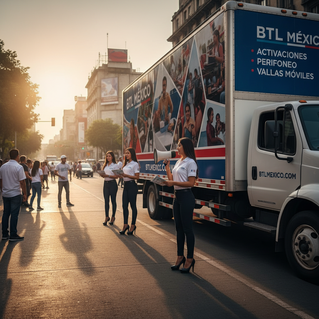 Agencia BTL México | Activaciones, Edecanes, Perifoneo, Vallas Móviles