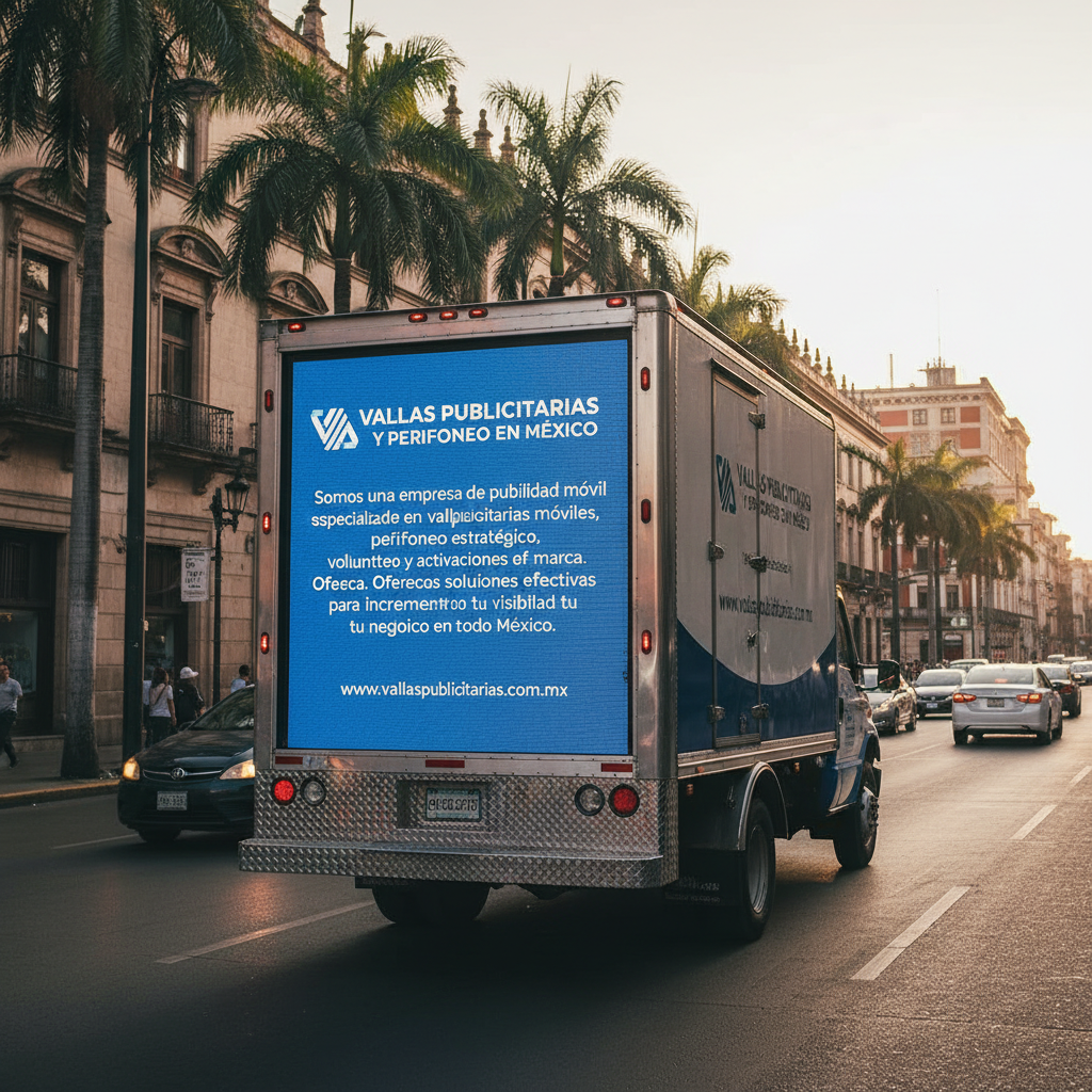 Vallas Publicitarias y Perifoneo en México
