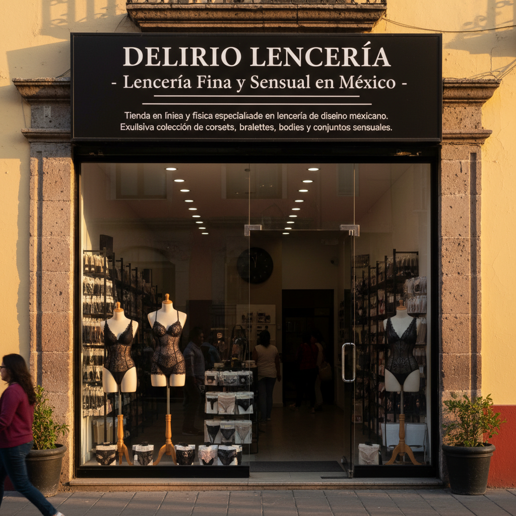 Delirio Lencería - Lencería Fina y Sensual en México