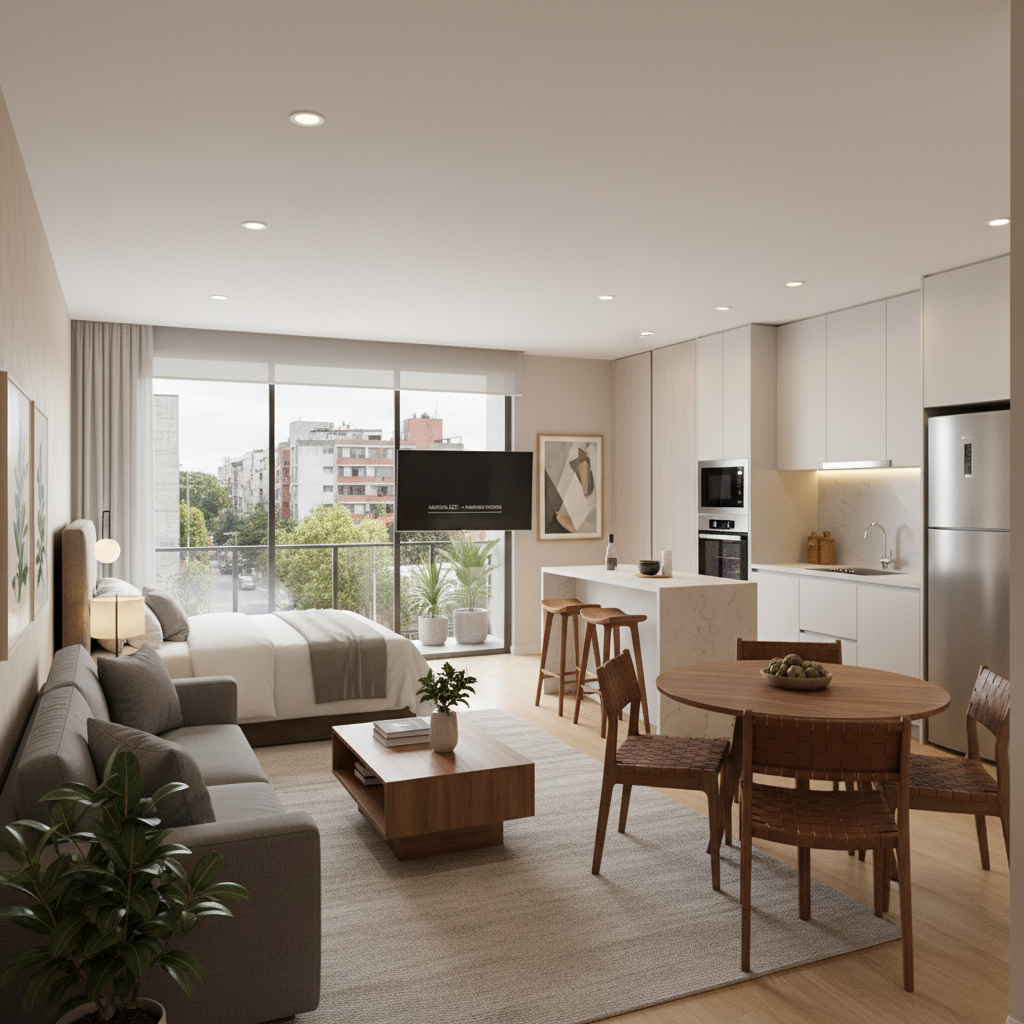 Departamento Amueblado en Renta en Narvarte Poniente, Benito Juárez, CDMX