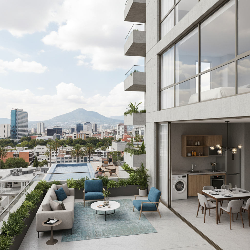 Departamento en Renta - Centro de Monterrey, Nuevo León