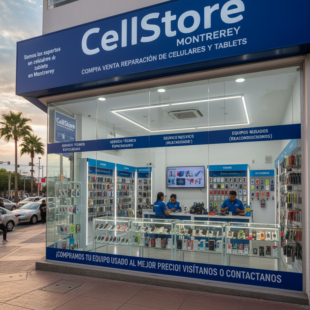 CellStore Monterrey | Compra Venta Reparación de Celulares y Tablets