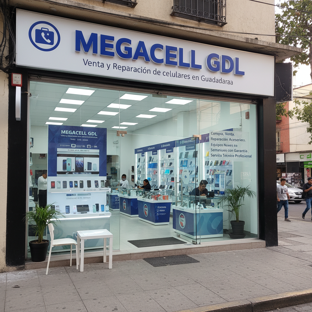 Megacell GDL | Venta y Reparacion de celulares en Guadalajara