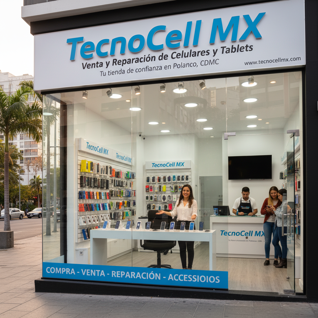 TecnoCell MX - Venta y Reparación de Celulares y Tablets