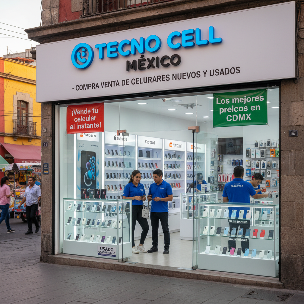 Tecno Cell México - Compra y Venta de Celulares Nuevos y Usados
