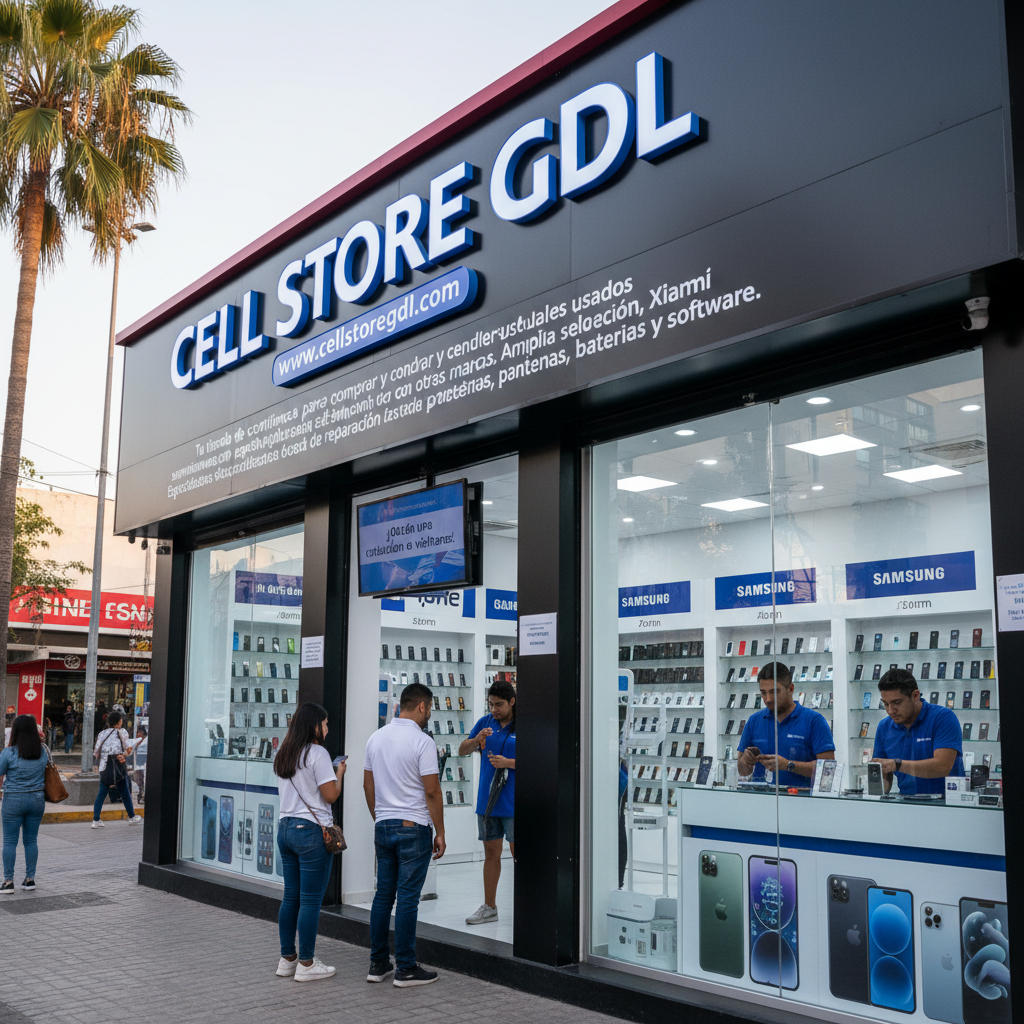 Cell Store GDL - Compra Venta y Reparación de Celulares en Guadalajara