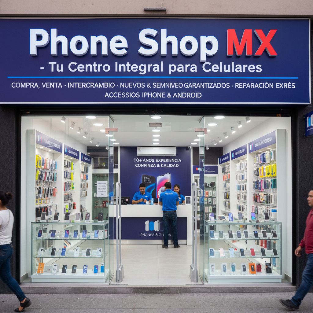 Phone Shop MX - Tu Centro Integral para Celulares