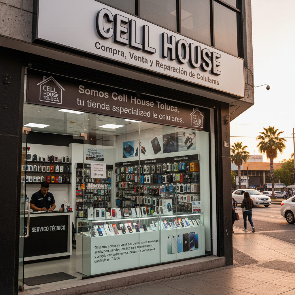 Cell House Toluca: Compra, Venta y Reparación de Celulares