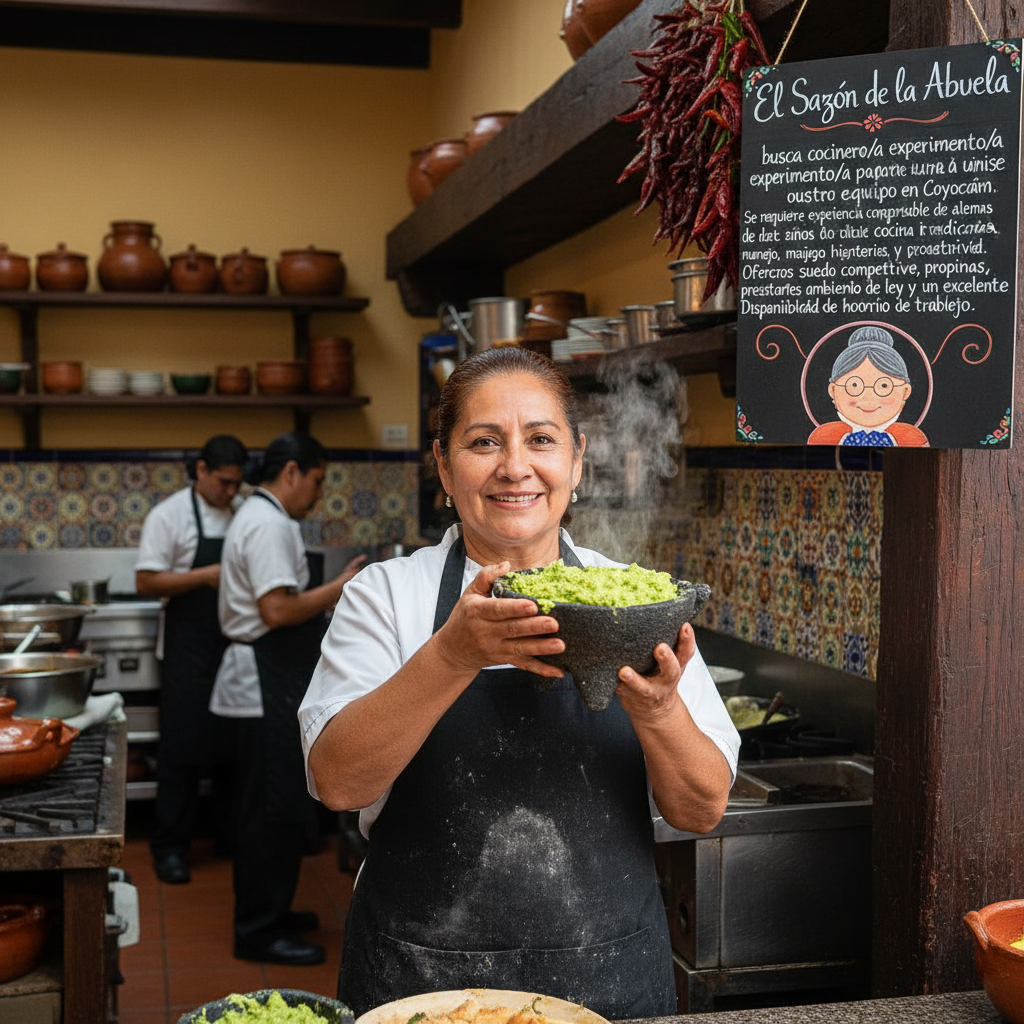 Cocinero/a con Experiencia en Comida Mexicana