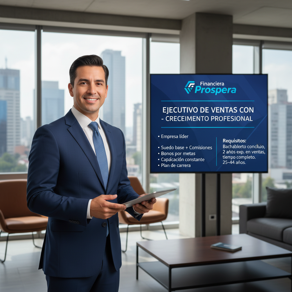 Ejecutivo de Ventas con Experiencia - Crecimiento Profesional
