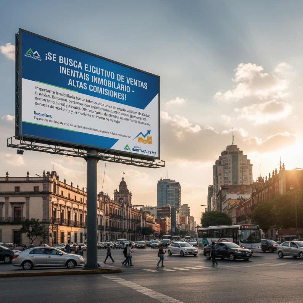 Se Busca Ejecutivo de Ventas Inmobiliario - Altas Comisiones