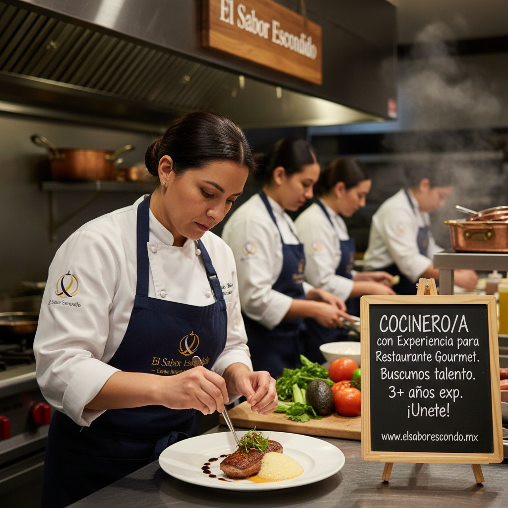 Cocinero/a con Experiencia para Restaurante Gourmet