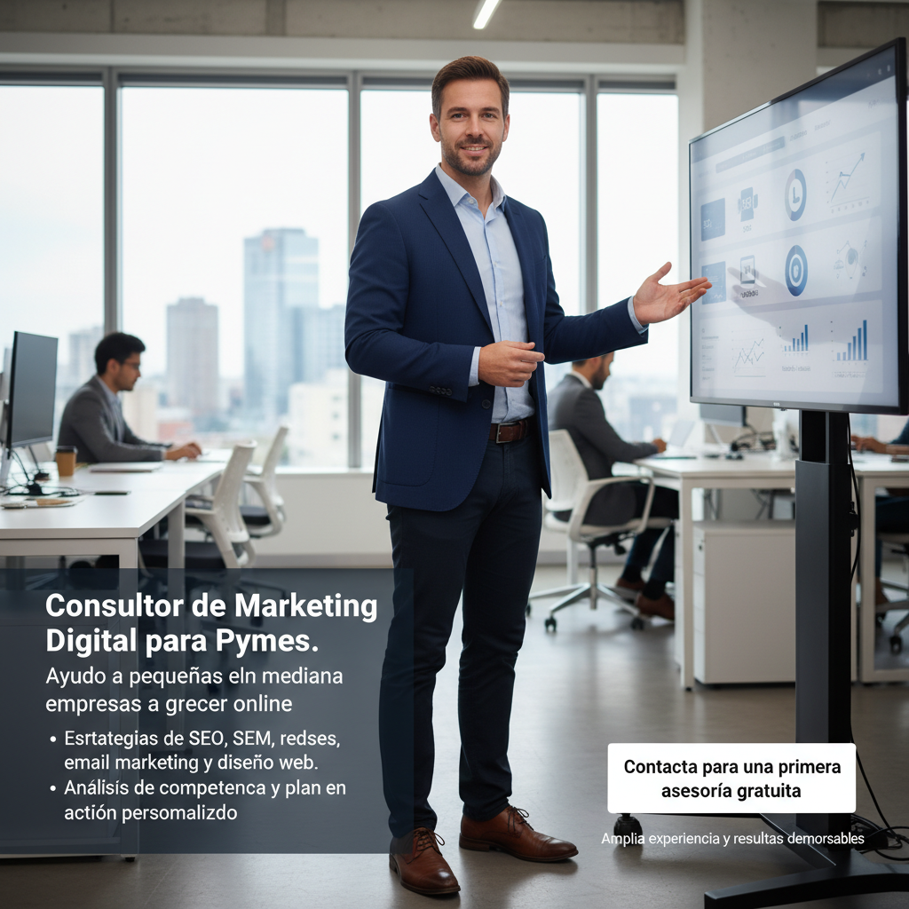 Consultor de Marketing Digital para Pymes