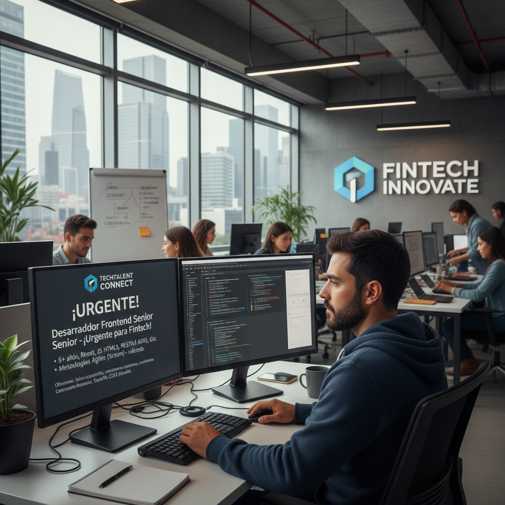 Desarrollador Frontend Senior - ¡Urgente para Fintech!