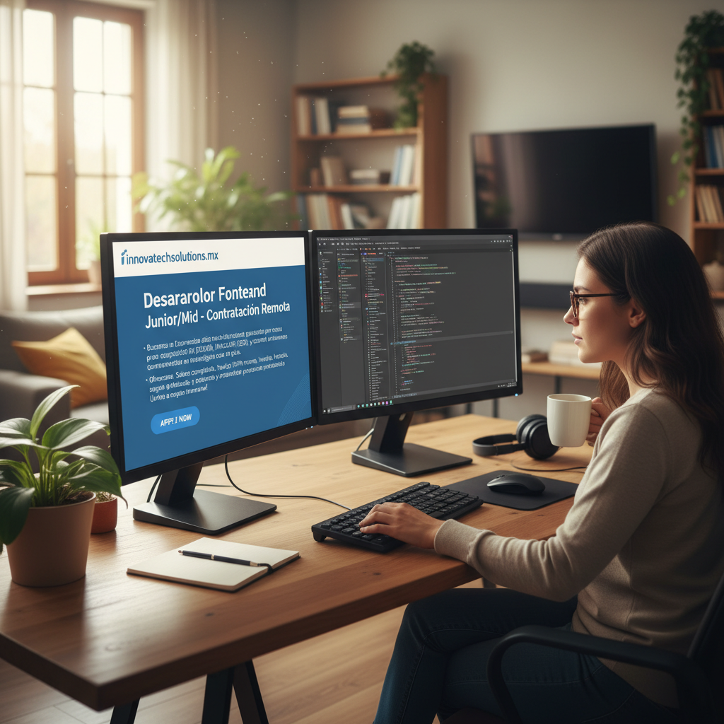 Desarrollador Frontend Junior/Mid - Contratación Remota